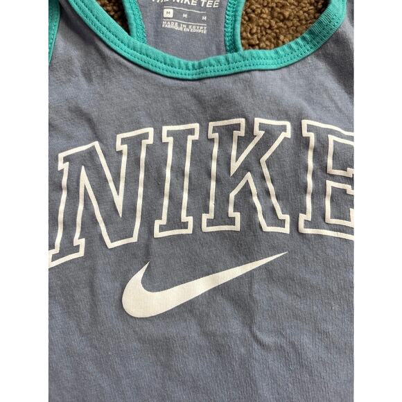 Nike Girls Athletic Outfit | Activewear Tank Top Dri Fit Shorts | 2 piece Set - Picture 4 of 11